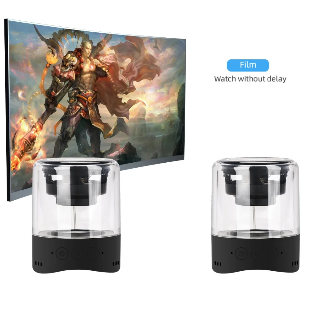 Fineblue MK22 TWS мини беспроводной Bluetooth динамик 4 цвета светодиодный дышащий свет мега бас стерео Соединительный динамик