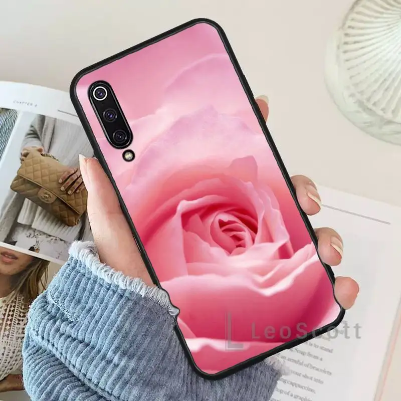 

rose pink love beautiful Phone Case For Xiaomi Redmi 7 9t 9se k20 mi8 max3 lite 9 note 8 9s 10 pro