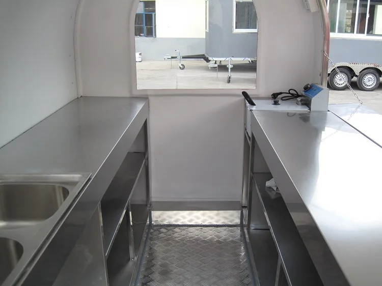 

2019 hot sale mobile food carts/trailer/ ice cream truck/snack food carts for red color with free shipping by sea