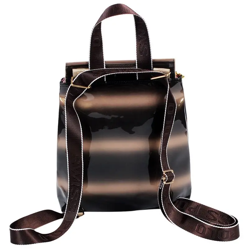 Женский школьный рюкзак с крокодиловым покрытием винтажный повседневный из