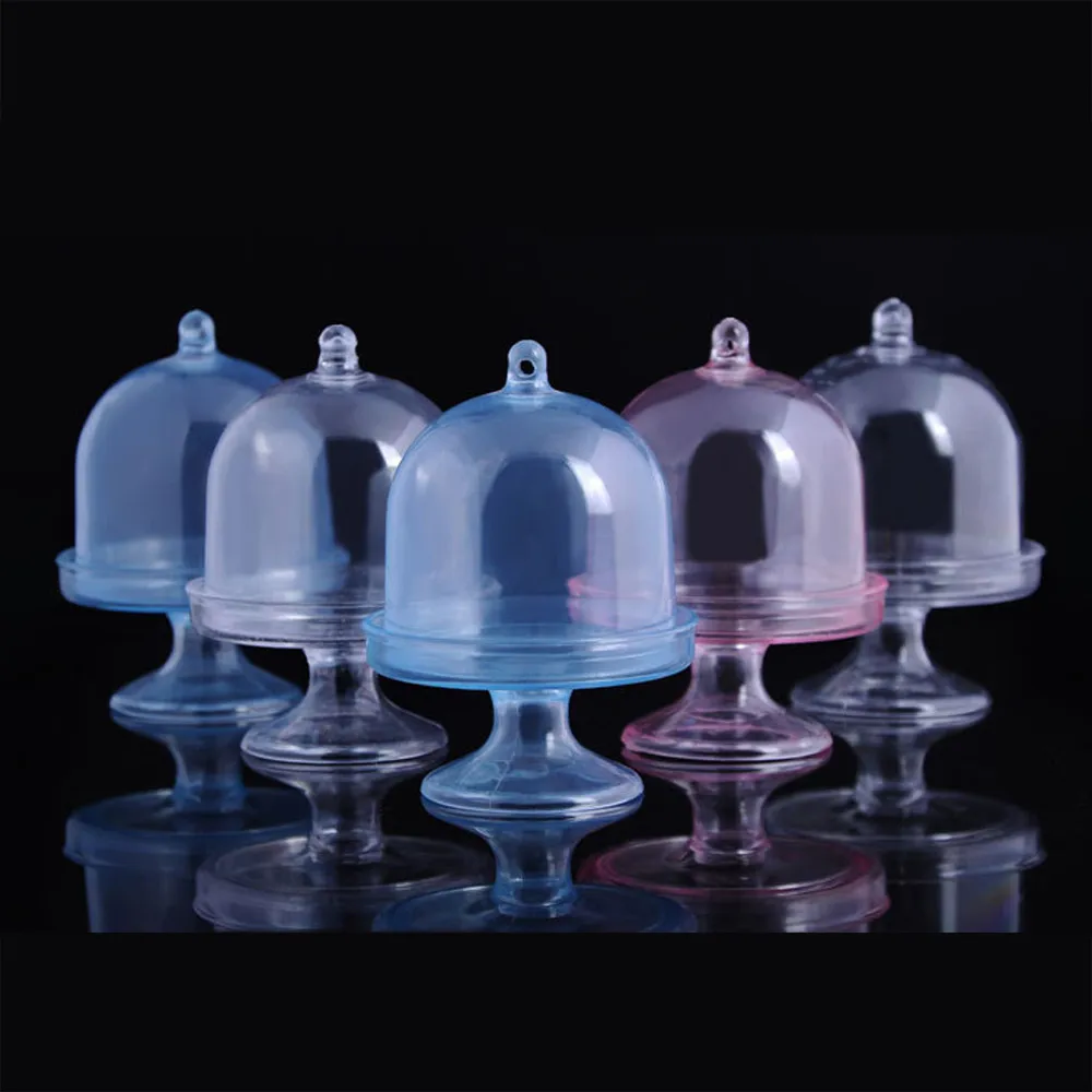 1 шт. пластиковый прозрачный Настольный лоток конфетная коробка сахарная банка