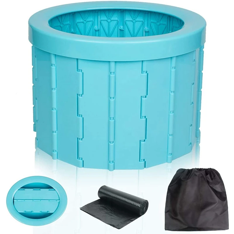 

Portable Folding Toilet Porta Potty Car Toilet Camping Toilet for Travel Toilet Seat for Camping Hiking Beach