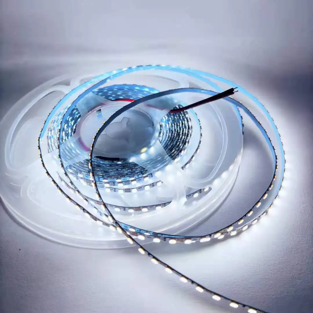 DC12V 3 мм ширина Светодиодные ленты светильник не Водонепроницаемый SMD 3020 5 м 840LED