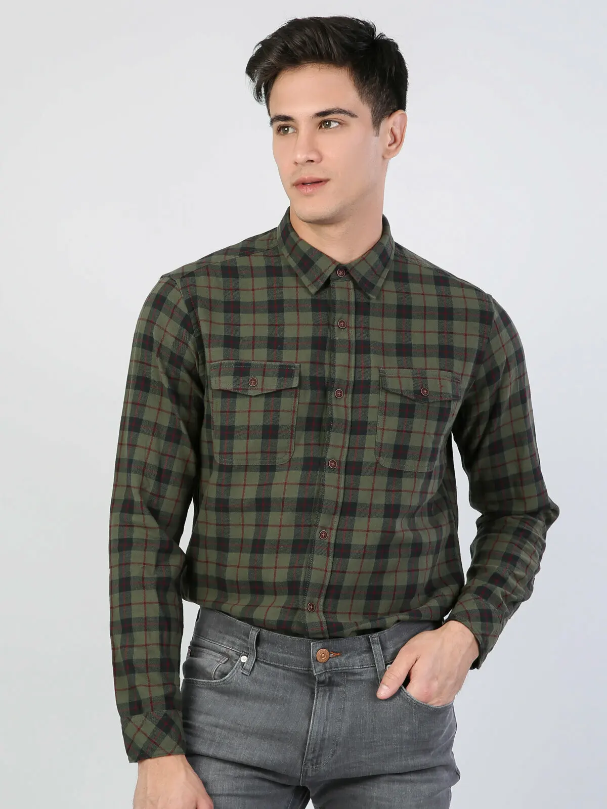 

Мужская рубашка с длинным рукавом CL1044770