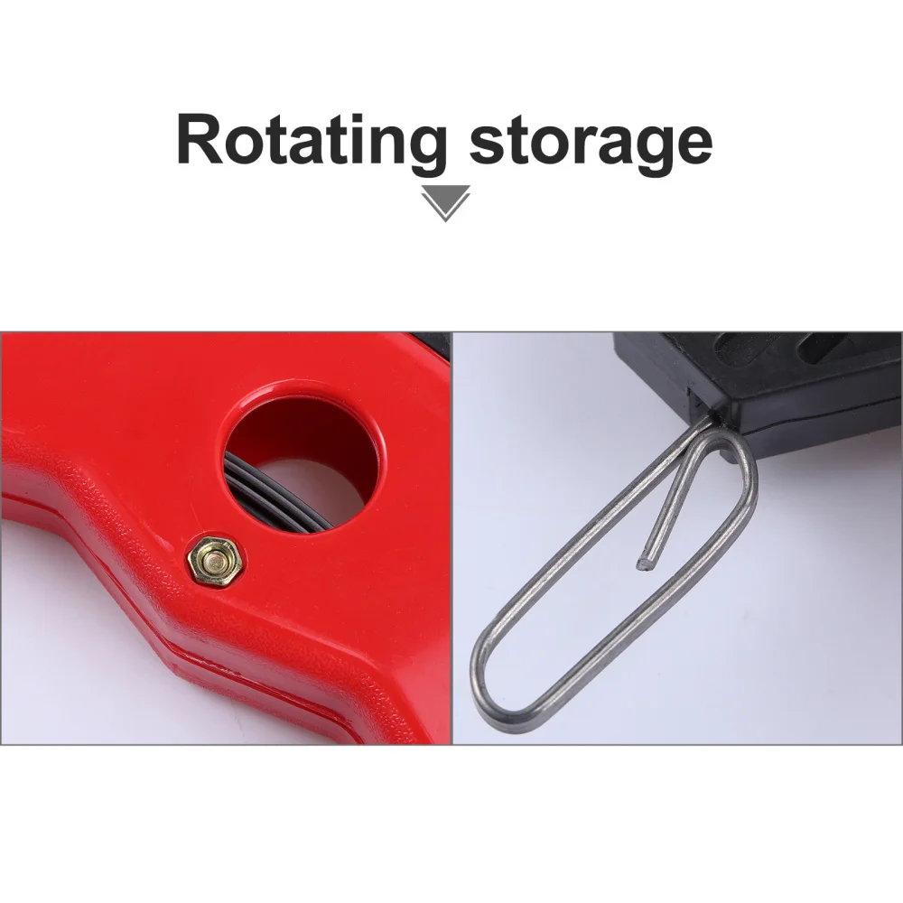 

Portable Fish Tape Electrician Wire Puller Durable Through Wall Wire Threader