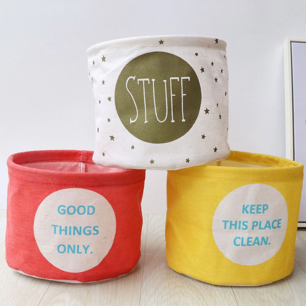 Складная маленькая корзина для белья грязная одежда настольный органайзер