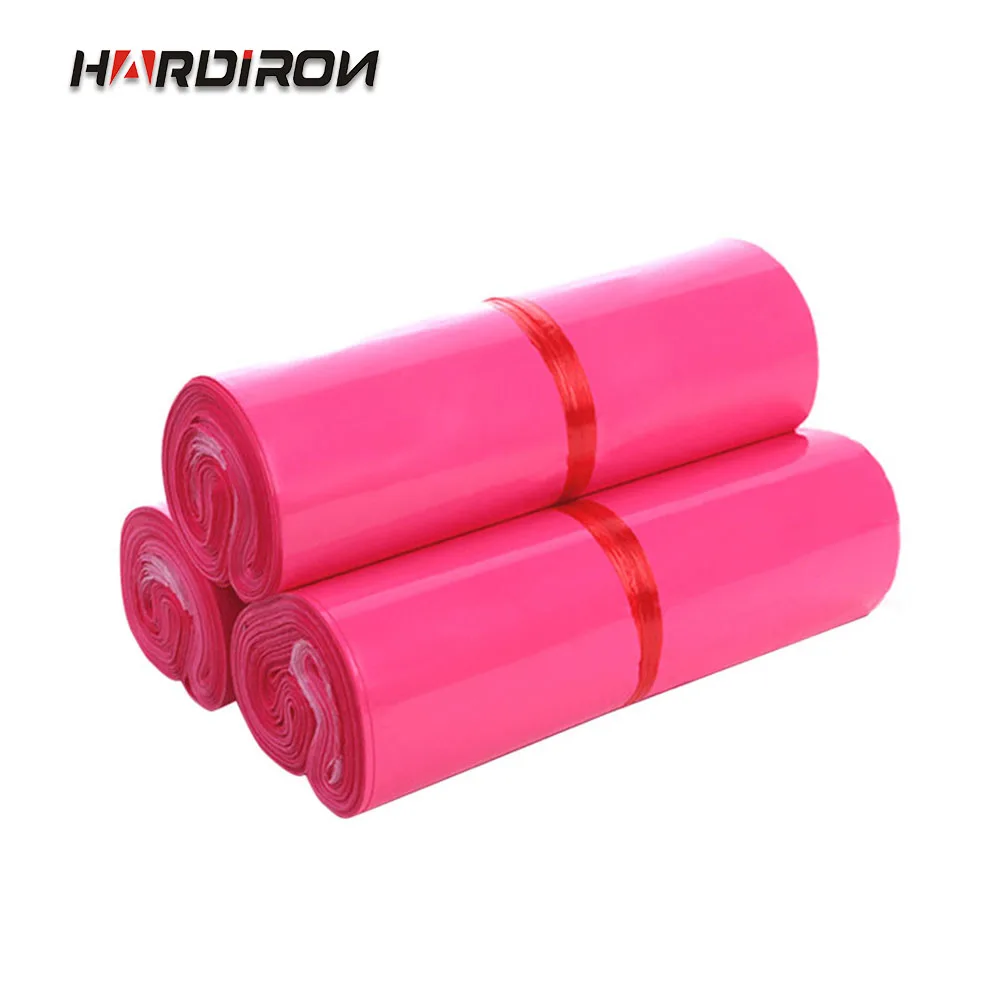 HARDIRON 100 шт Розовый самоклеющийся мешок для доставки клея 28*42 сумка хранения