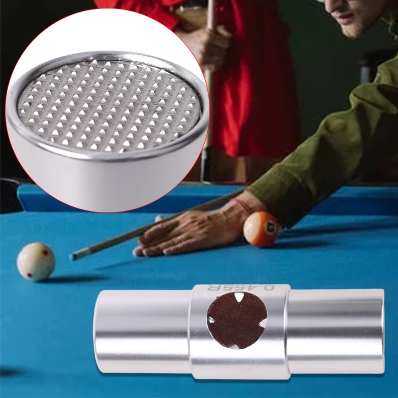 

6 in 1 Aluminum Billiards Pool Cue Stick Tip Tool Shaper Pick Scuff Tapper Burnisher Scuffer Repair Accessories