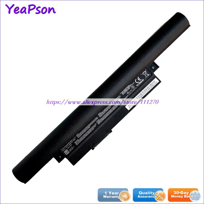 Yeapson A41 D17 A42 D17LS9H 15V 3000 мА/ч настоящая аккумуляторная батарея для ноутбука Medion Akoya
