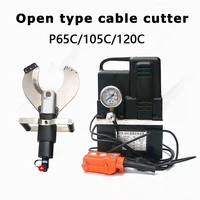 electric split type hydraulic cable cutter open type armored copper and aluminum p 120c armored cable bolt cutter