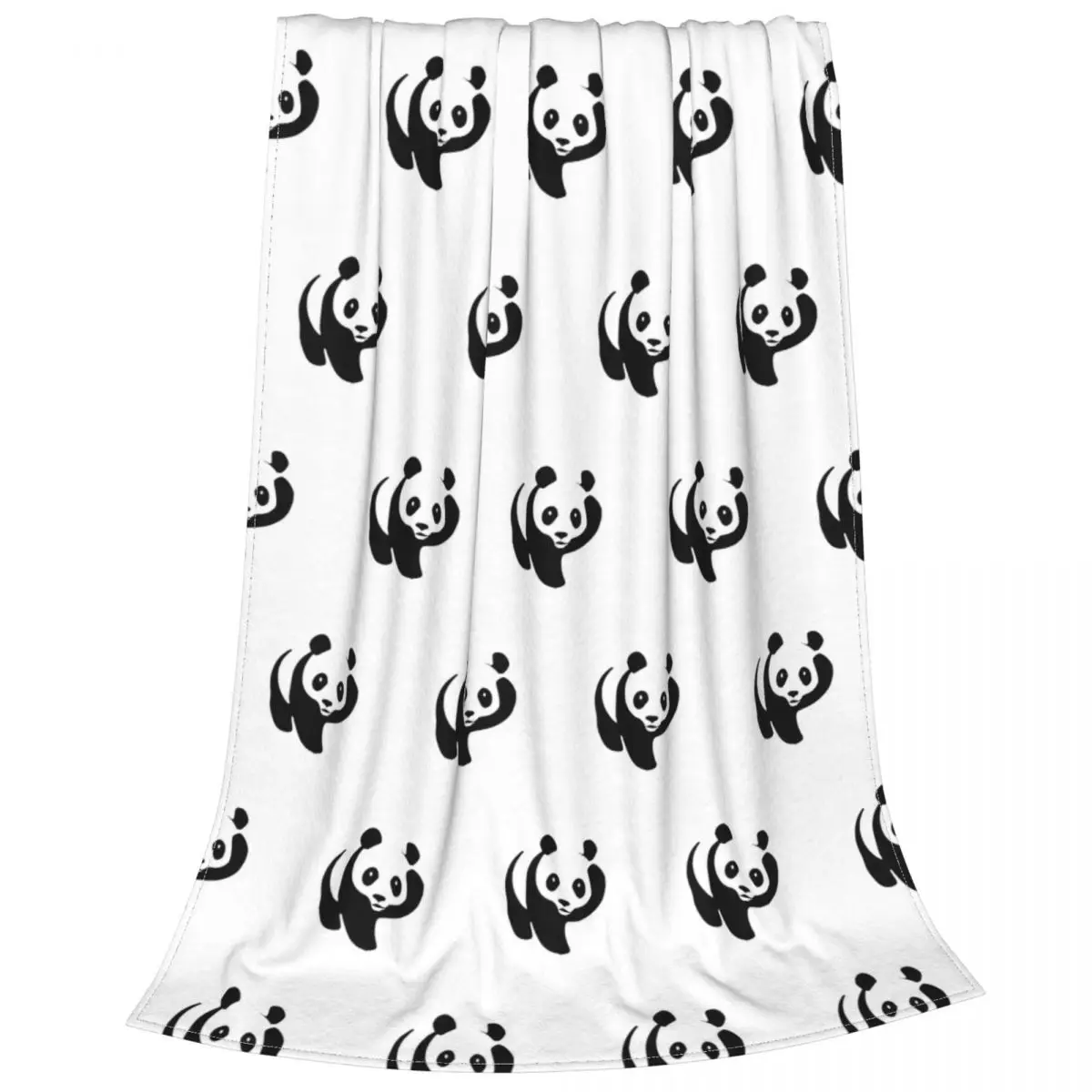 

Одеяло "Панда" флисовый принт зоопарк портативные легкие Пледы для дивана постельные принадлежности