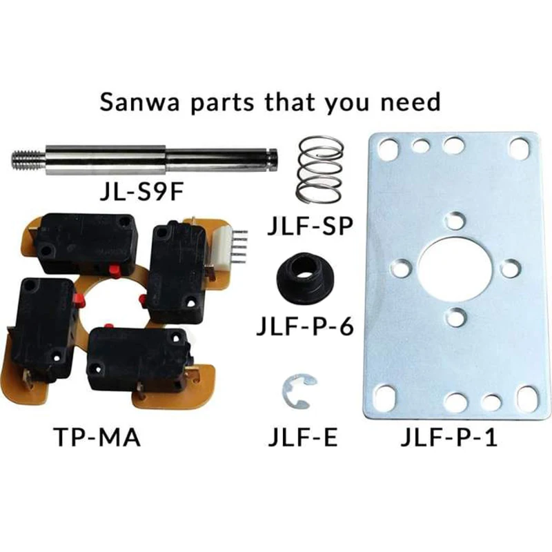 Аркадная игра Отто DIY V5 японской версии комплект для Sanwa JLF и Hori Hayabusa обновления