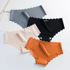 Женские брифы, сексуальное нижнее белье, трусики с низкой талией и оборками, женские спортивные однотонные трусики, мягкое нижнее белье