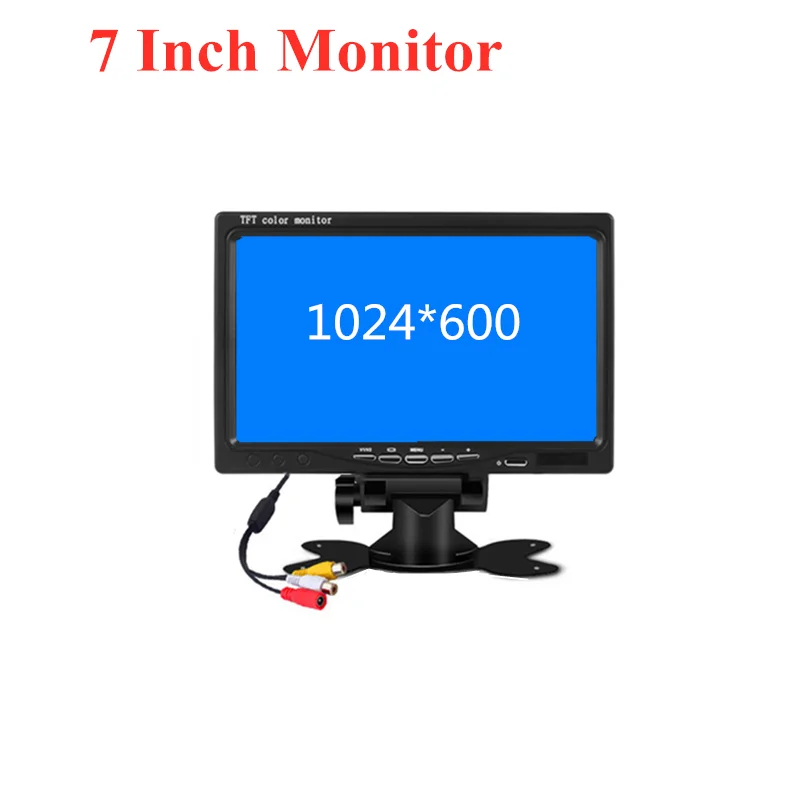 7 дюймов дисплей подголовника автомобиля монитор заднего вида и Wi-Fi камера ТВ |