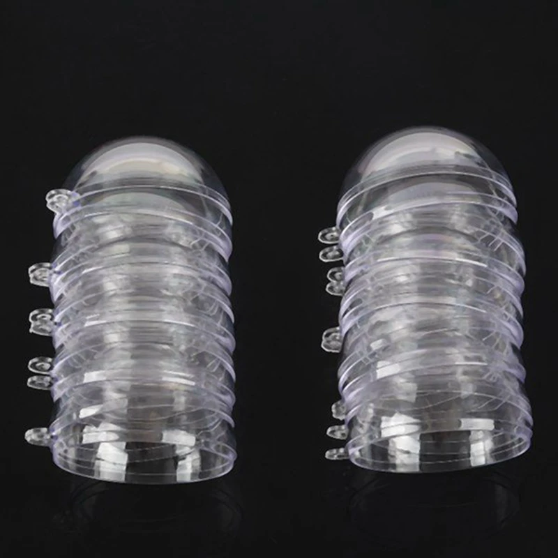 

24 Balls/Batch DIY 70mm Christmas Tree Hanging Ball Transparent Ball Transparent Plastic Filled Ball Ornament