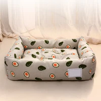 pet dog bed sofa mats pet dogs basket products of large medium small house cushion cat bed pets supplies soft pet house mats