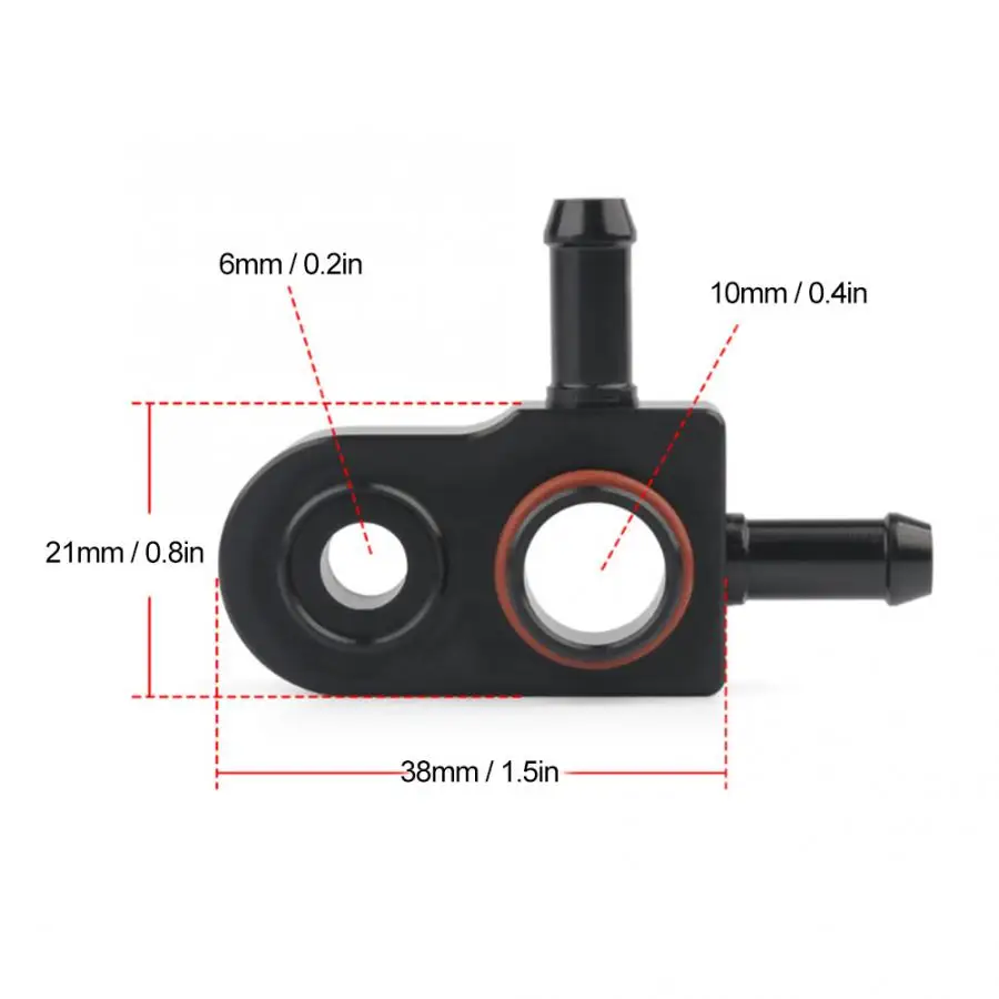 Автомобильный клапан из алюминиевого сплава турбо стол вакуумный адаптер