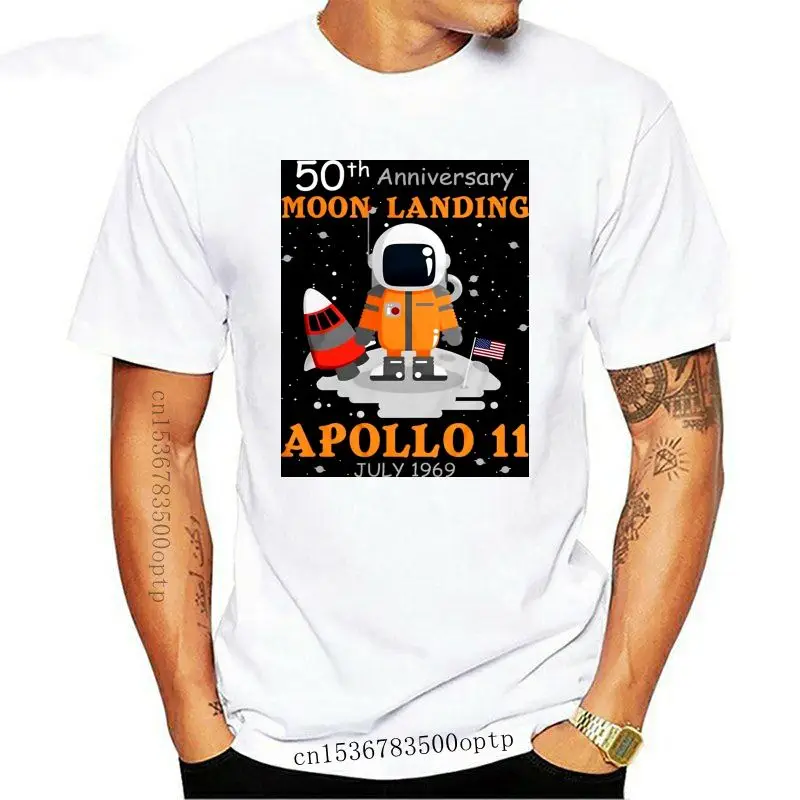 

Мужские футболки с принтом лунной посадки, Осень-зима 1969-2020