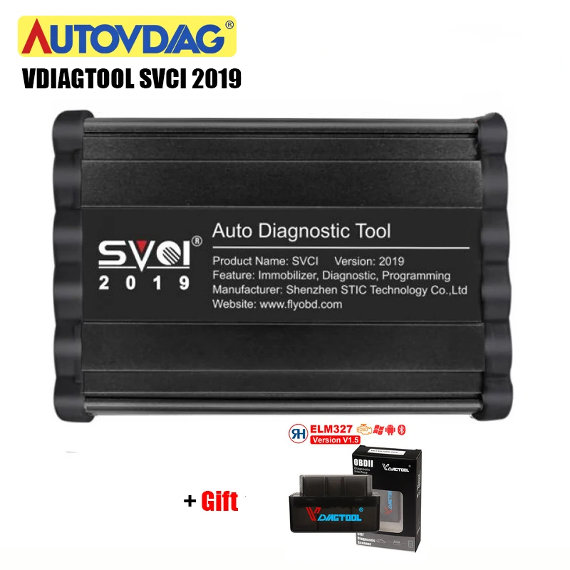 2019 FVDI SVCI автомобильные аксессуары полная версия программного обеспечения ABRITES Commander считывание Pin-кода диагностический инструмент - Цвет: 2019