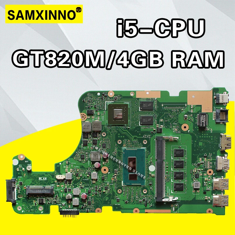 X555LD материнская плата i5-GT820M для ASUS W519L X555LP X555LJ X555LDB X555LB X555LN X555LF X555L Материнская плата ноутбука X555LD материнская плата