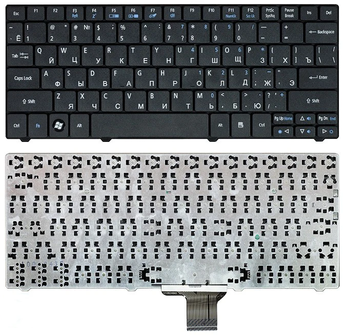 Клавиатура для Acer Aspire 1410 1425 1830T 1825 1810T One 751 721 722 752 753 ZA3 ZA6 Series p/n: NSK-AQK0R | Компьютеры и