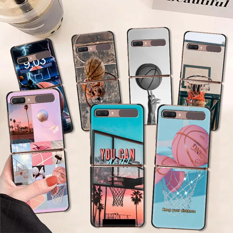 

Спортивный чехол для телефона в виде баскетбольной корзины, чехол для Samsung Galaxy Z Flip3, чехол из ТПУ для Galaxy Z Flip 3 Z, флип-чехол для телефона, мягки...