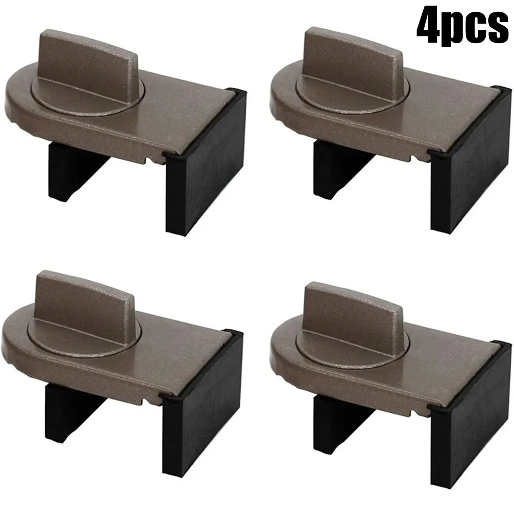 

4 Pcs Sliding Sash Stopper Cabinet Locks Straps Sliding Lock Doors Sliding Lock Doors Sliding Door Proof Security Lock Stopper W