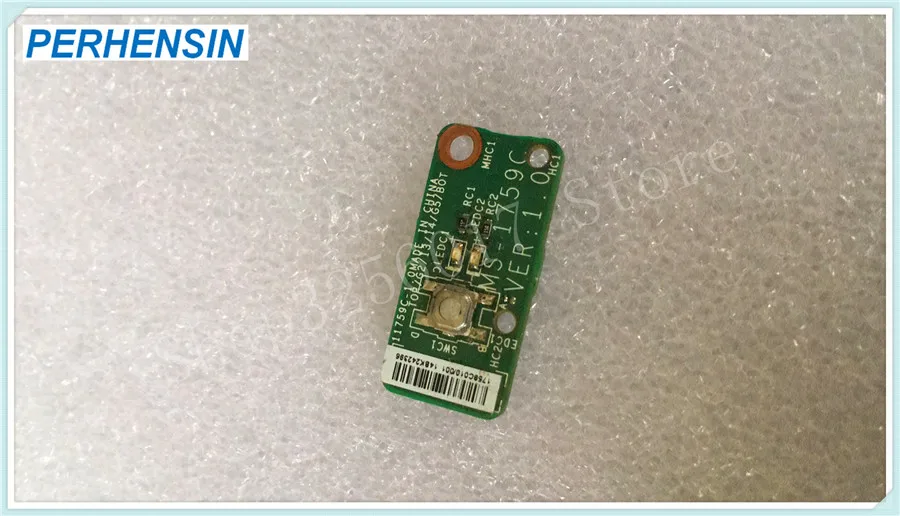 

Used Used GENUINE ORIGINAL FOR MSI FOR GE70 POWER BUTTON BOARD MS-1759C