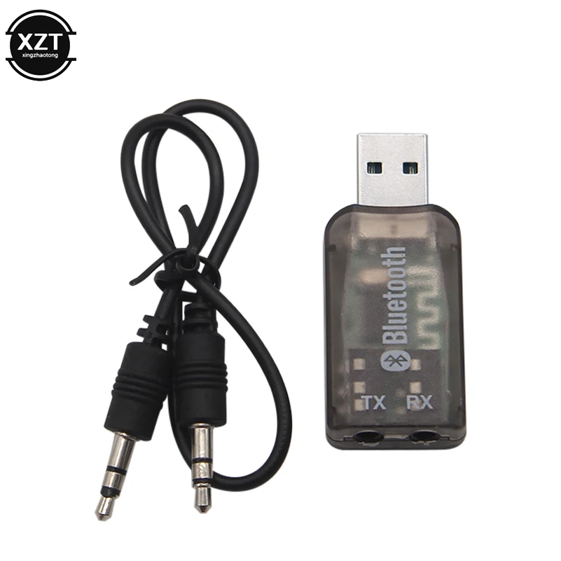 Bluetooth 5 0 аудио передатчик приемник адаптер для ТВ автомобиля 3 мм разъем AUX Стерео