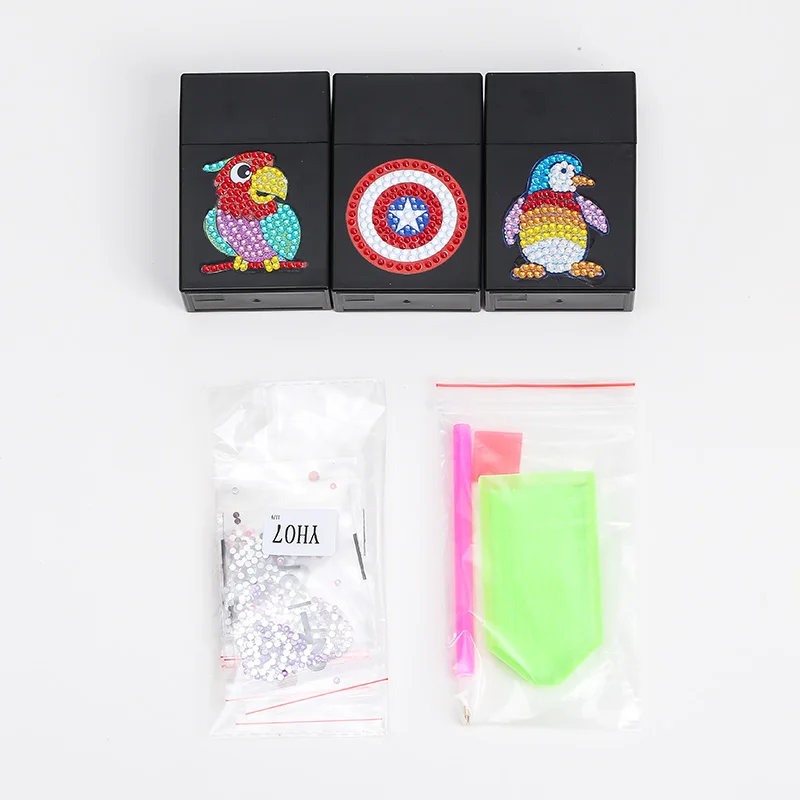 Чехол для сигарет сделай сам шкатулка ювелирных изделий алмазная вышивка