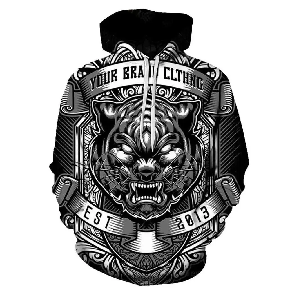 Men's high quality horror armor snake girl totem 3D printed hoodie young designer casual and fun S-6XL | Мужская одежда