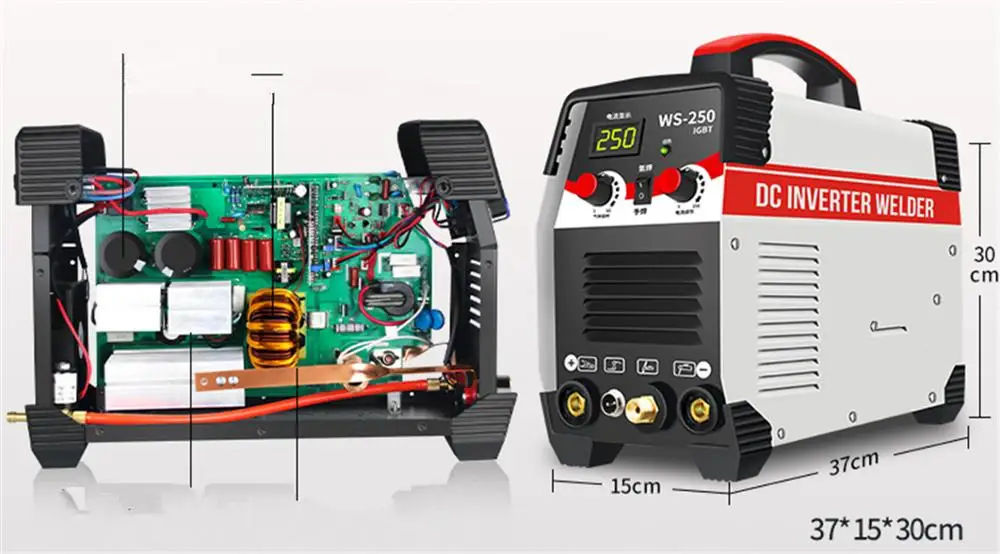 2в1 ARC/TIG IGBT инвертор дуговой Электрический сварочный аппарат 220V 250A MMA сварочные аппараты для сварочных работ электрические рабочие электроинструменты