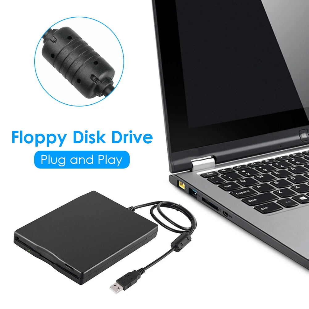 Портативный 2 5-дюймовый USB-накопитель 3 5 МБ внешний накопитель FDD для ноутбука ПК