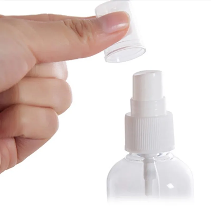 1 шт. прозрачный спрей бутылки Пластик многоразове Атомайзеры контейнер