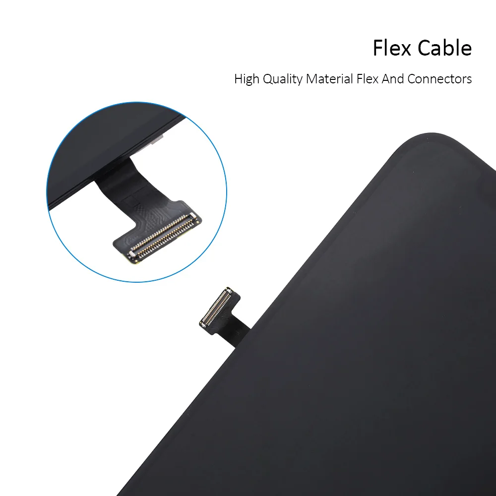 RJ Incell-pantalla lcd para m&oacute;vil, montaje de digitalizador t&aacute;ctil 3D, sin p&iacute;xeles muertos, para iPhone 12 Pro Max/12 Pro/12Mini-5