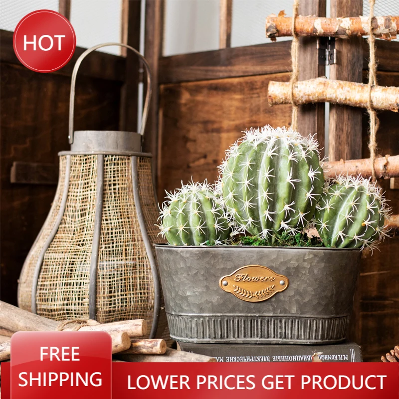 

Antique Outdoor Flower Pots Decorative Industrial Nordic Indoor Gardening Hydroponics Decoracion Jardin Garden Pots Planters