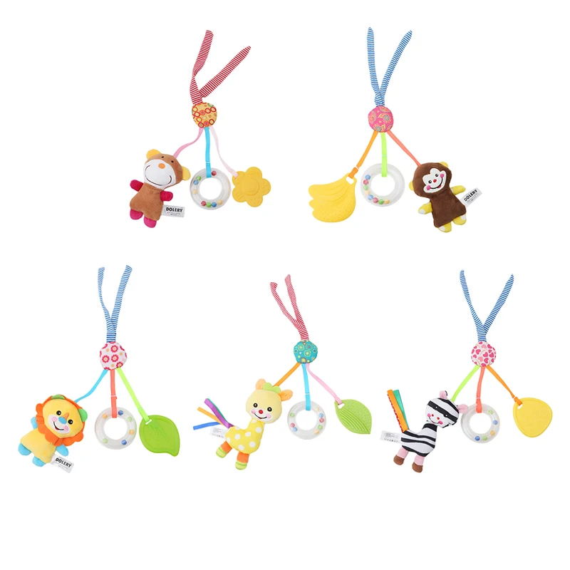 Новые популярные игрушки для младенцев мобильные детские плюшевые подвесные - Фото №1