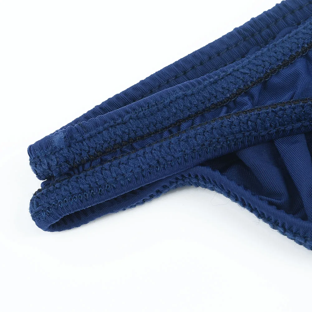 

Ice Silk Panties Men Sexy Low-Waist Thongs Male Soft Breathable Underwear Trendy Solid Briefs Tanga Exotic Lingerie Underpants