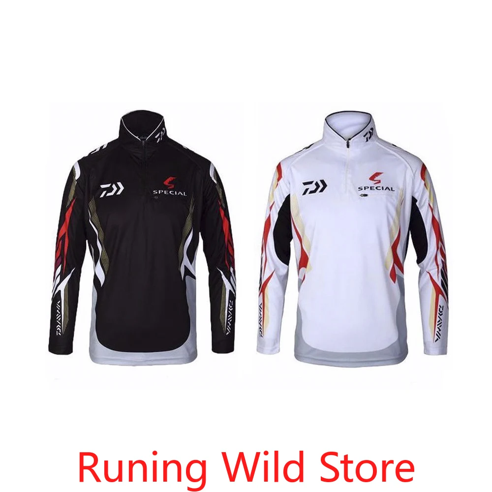 

Long Sleeves Male Fishing Clothing Sportswear Anti-UV Breathable Jersey Fishing Clothes Sets Fishing Shirt