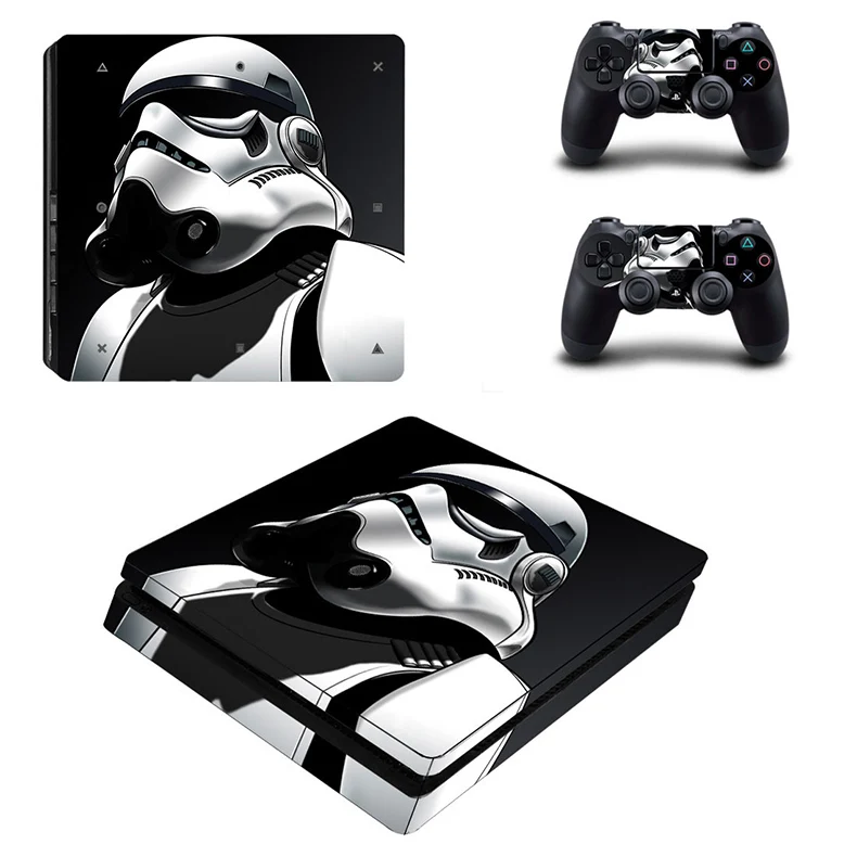 PS4 Slim sticker s Star Wars PS 4 Play station виниловые наклейки для playstation консоли и