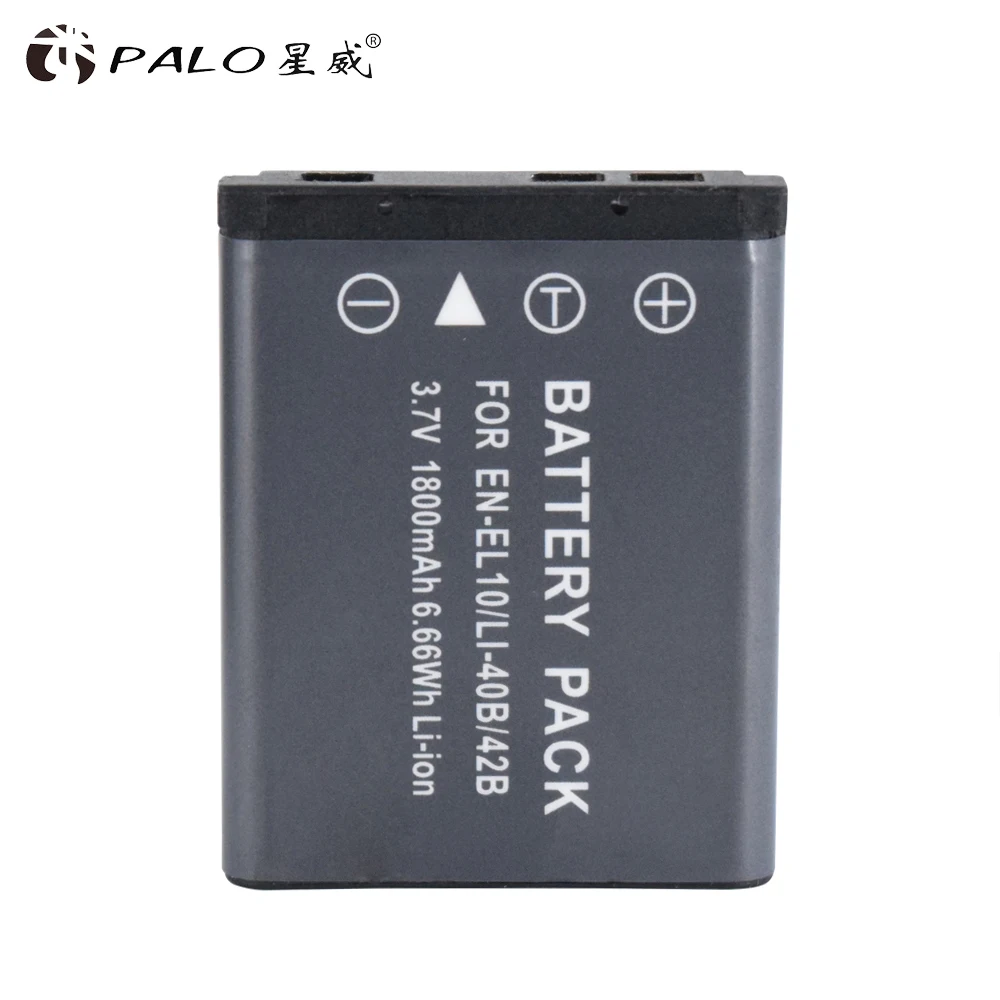 Новинка 1 шт. камера EL10 40B батарея 3,7 V 1800mah литий-ионная аккумуляторная батарея для OLYMPUS U700 U710 FE230 FE340 FE290 FE360