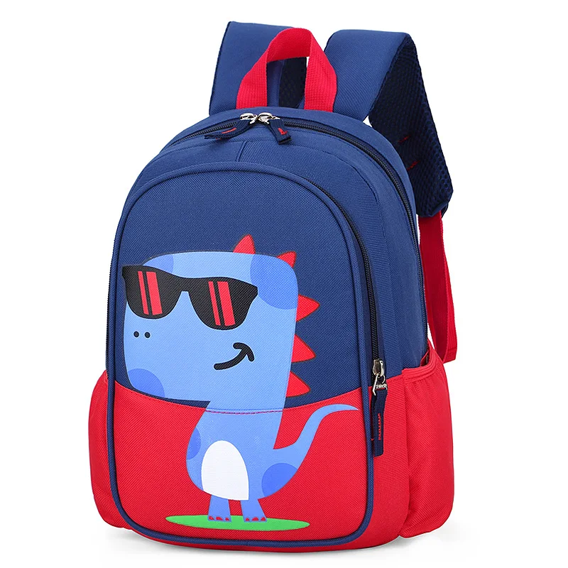 

backpack kids Nylon Cartoon Kindergarten backpack waterproof children bag 2020 Two-way zipper Boy and girl B0079