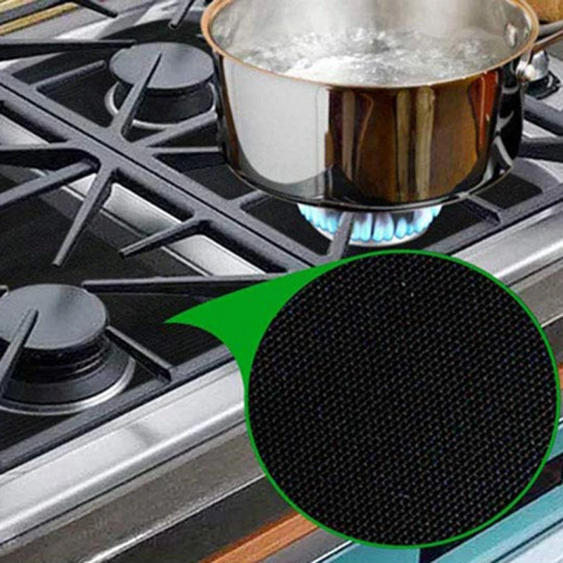 8 упаковок газовых протекторов и 2 упаковки силиконовых печей защита горелок