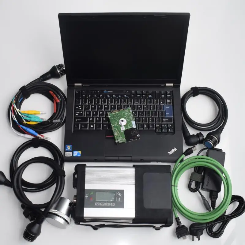 

Diagnostic Tool MB Star C5 With Used Laptop T410 i5 4g Diagnosis PC Installed Well Latest Version Software HDD V09/2022