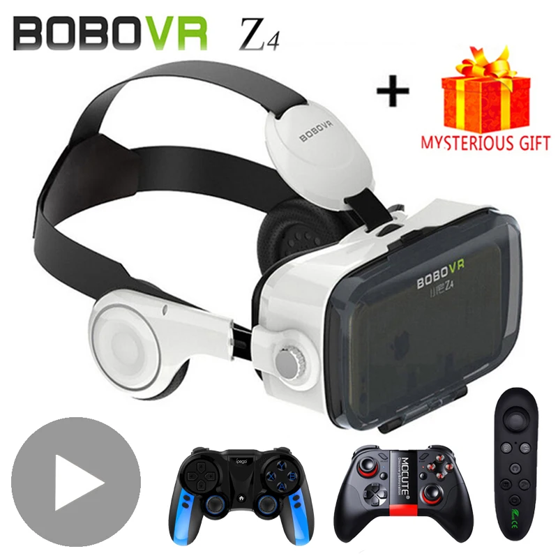 Bobovr Bobo VR Z4 3 D Viar 3D очки Виртуальная реальность гарнитура шлем линзы для смартфона