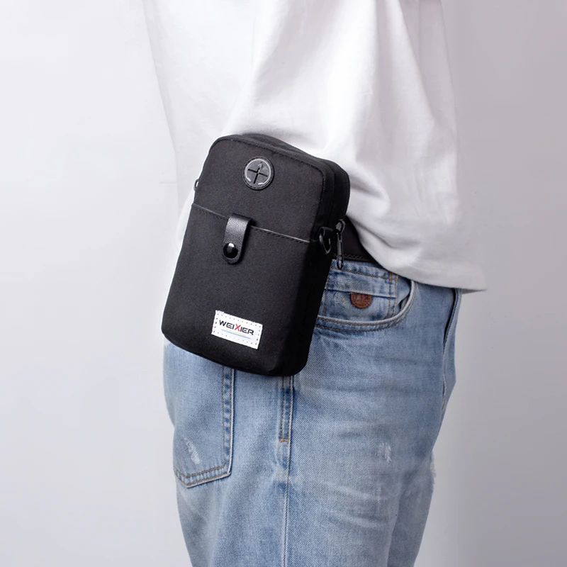 Человек мобильный телефон упаковка для мобильного телефона сумка маленькие