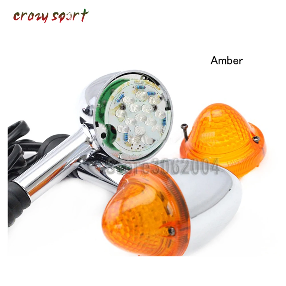 Передний/задний светодиодный индикатор поворота светильник мигалка лампа для