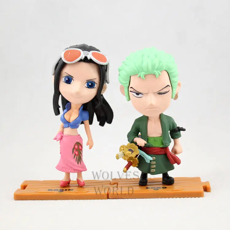 

Anime One Piece 2 Years later PVC Hancock Franky Luffy Zoro Sanji (10pcs/set) Action Figures Retail Dolls Toys Gift