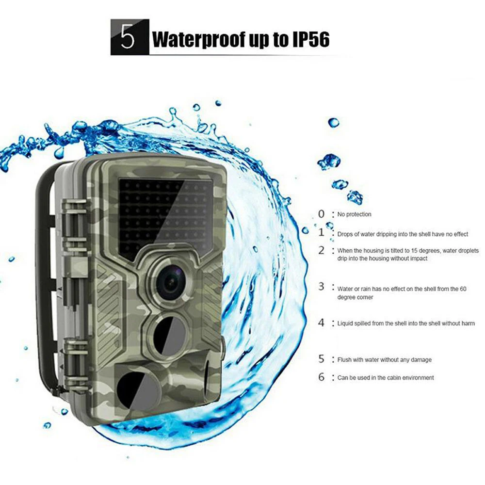 

HC881/802A/800A Hunting Camera 16MP 20M Infrared Night Vision Wildlife Scouting Hunting Trail Camera Fast Trigger Time
