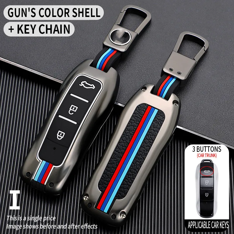 

Car Key Case Cover Key Bag for Dongfeng Scenery 580 Car Key Cover Bag Smart Auto Accessories Keychain Car-Styling Holder Shell